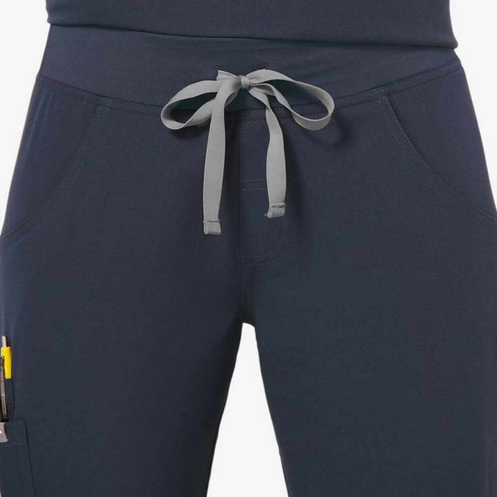 FIGS Kade Cargo Scrub Pant Dark Harbor M
